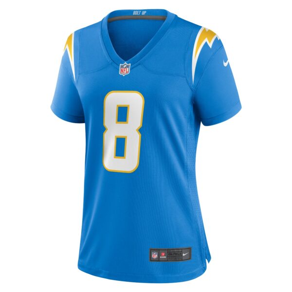 Women’s Los Angeles Chargers Brett Maher Nike Powder Blue Team Game Jersey