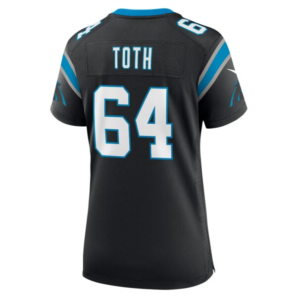 Women’s Carolina Panthers Brett Toth Nike Black Game Jersey