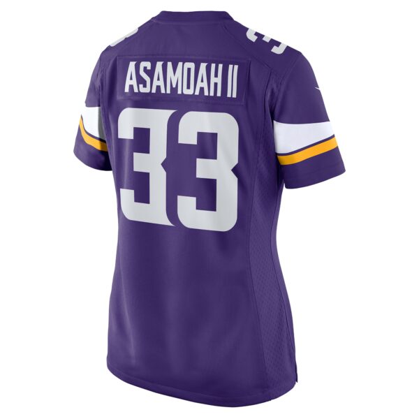 Women’s Minnesota Vikings Brian Asamoah Nike Purple Player Game Jersey