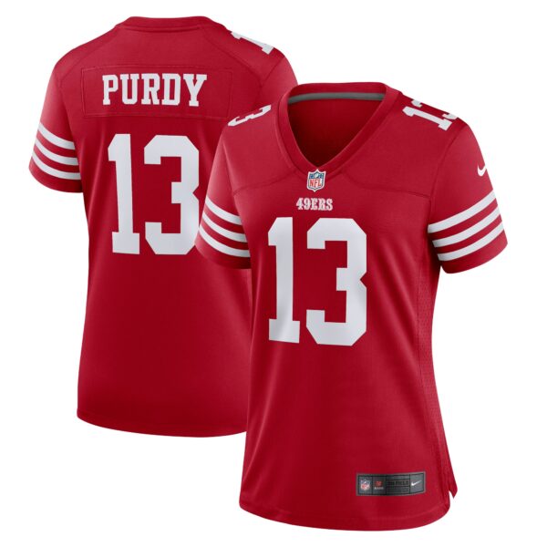 Women’s San Francisco 49ers Brock Purdy Nike Scarlet Player Jersey