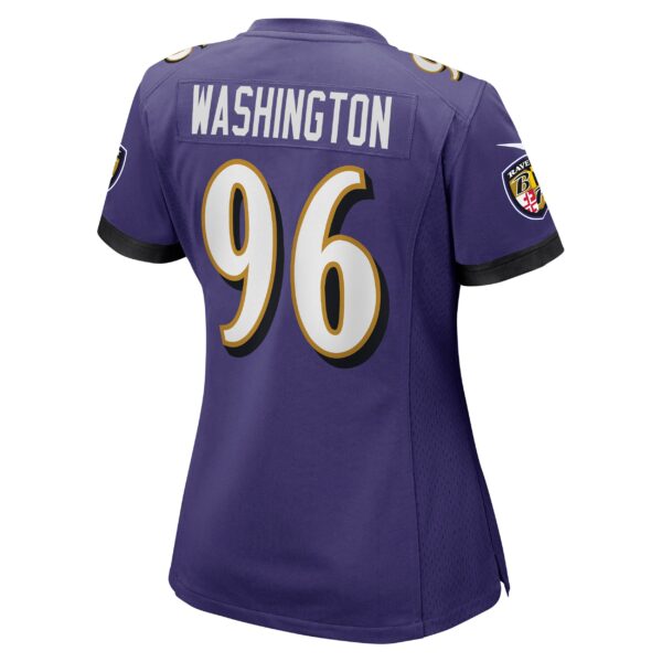 Women’s Baltimore Ravens Broderick Washington Nike Purple Game Jersey