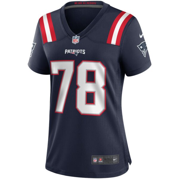 Women’s New England Patriots Bruce Armstrong Nike Navy Game Retired Player Jersey