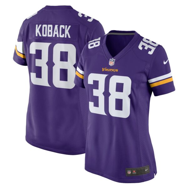 Women’s Minnesota Vikings Bryant Koback Nike Purple Home Game Player Jersey