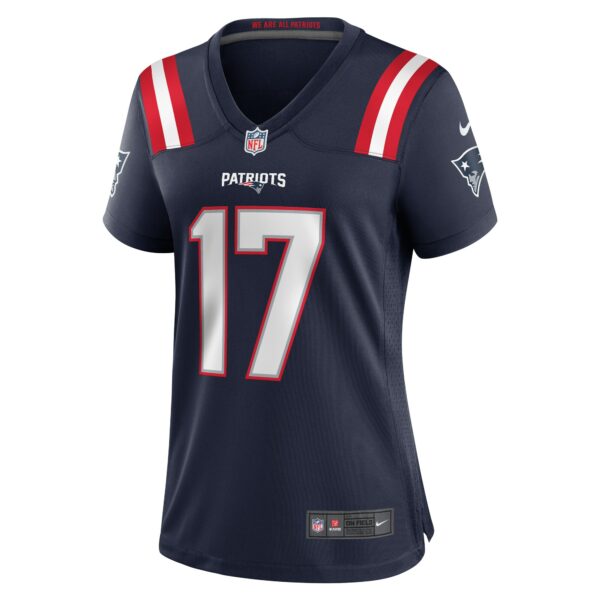 Women’s New England Patriots Bryce Baringer Nike Navy Team Game Jersey