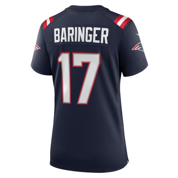 Women’s New England Patriots Bryce Baringer Nike Navy Team Game Jersey