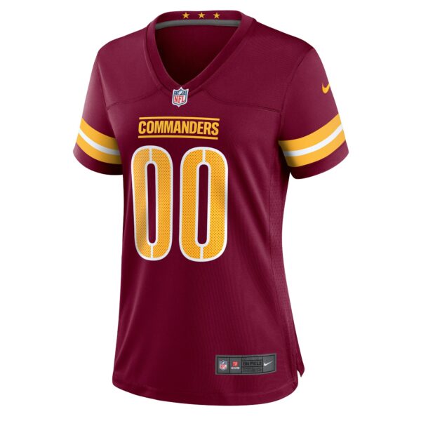 Women’s Washington Commanders Nike Burgundy Game Custom Player Jersey