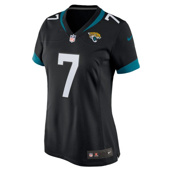 Women’s Jacksonville Jaguars Byron Leftwich Nike Black Alternate Retired Player Game Jersey