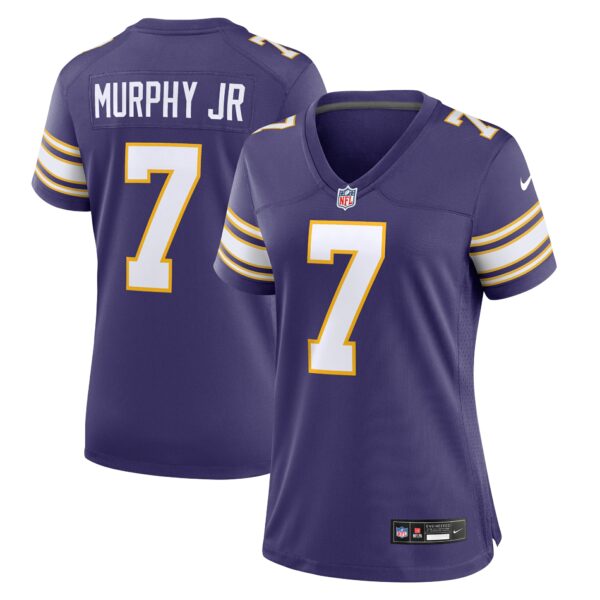 Women’s Minnesota Vikings Byron Murphy Jr. Nike Purple Classic Player Game Jersey