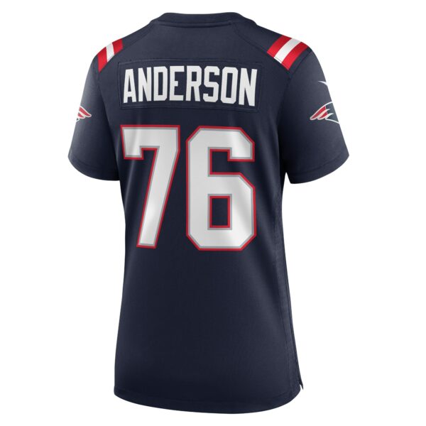 Women’s New England Patriots Calvin Anderson Nike Navy Game Jersey