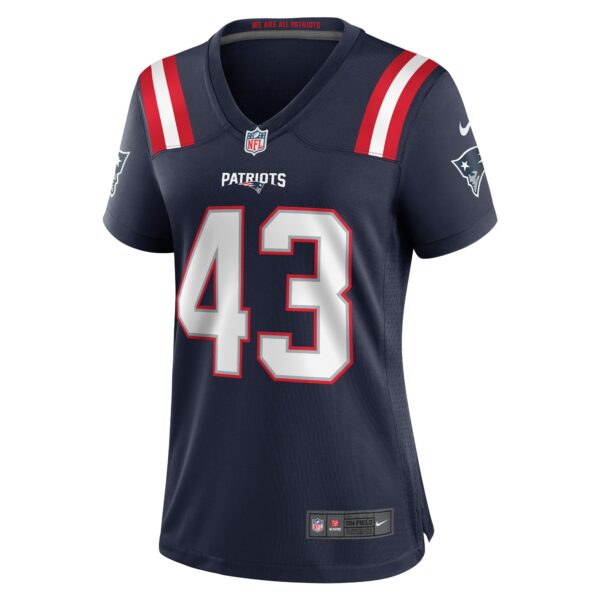 Women’s New England Patriots Calvin Munson Nike Navy Home Game Player Jersey