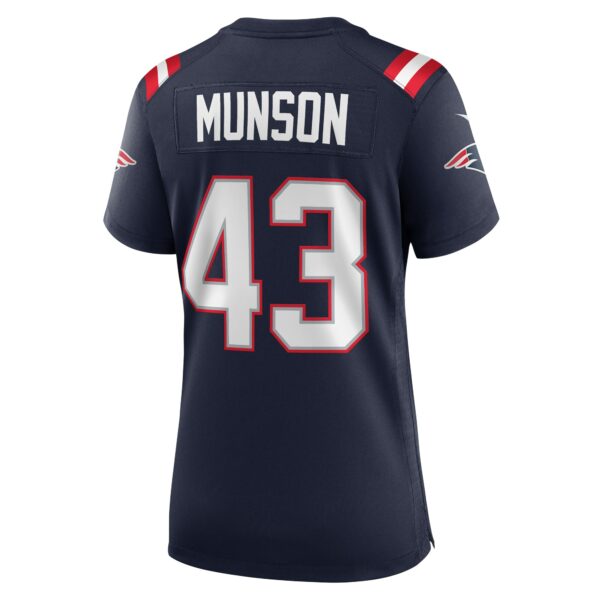 Women’s New England Patriots Calvin Munson Nike Navy Home Game Player Jersey