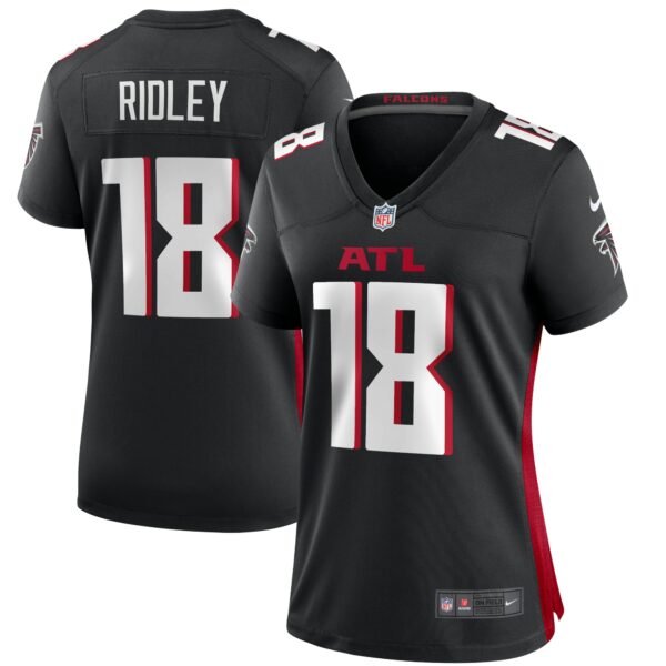 Women’s Atlanta Falcons Calvin Ridley Nike Black Game Player Jersey