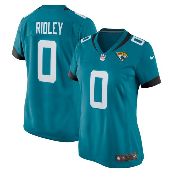 Women’s Jacksonville Jaguars Calvin Ridley Nike Teal Game Player Jersey