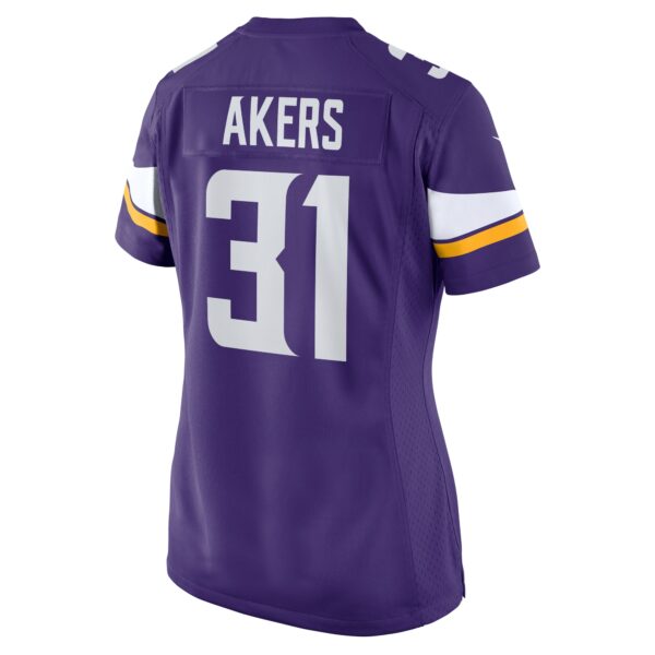 Women’s Minnesota Vikings Cam Akers Nike Purple Game Jersey