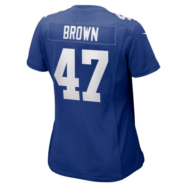 Women’s New York Giants Cam Brown Nike Royal Game Jersey