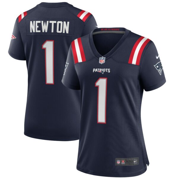 Women’s New England Patriots Cam Newton Nike Navy Game Jersey