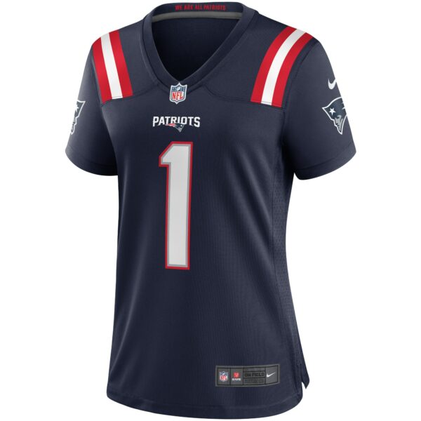 Women’s New England Patriots Cam Newton Nike Navy Game Jersey