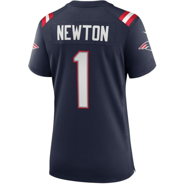 Women’s New England Patriots Cam Newton Nike Navy Game Jersey