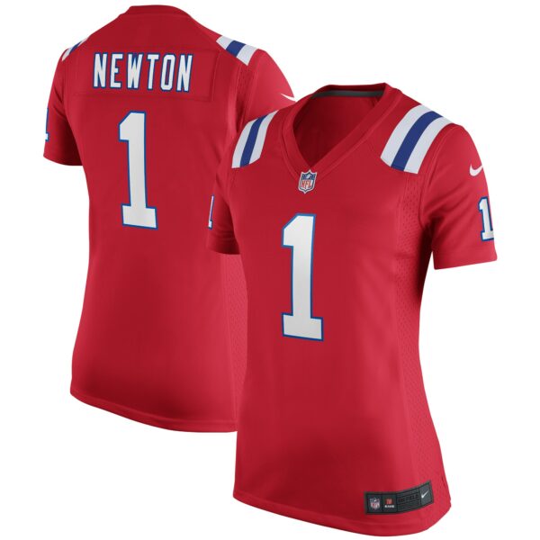 Women’s New England Patriots Cam Newton Nike Red Alternate Game Jersey