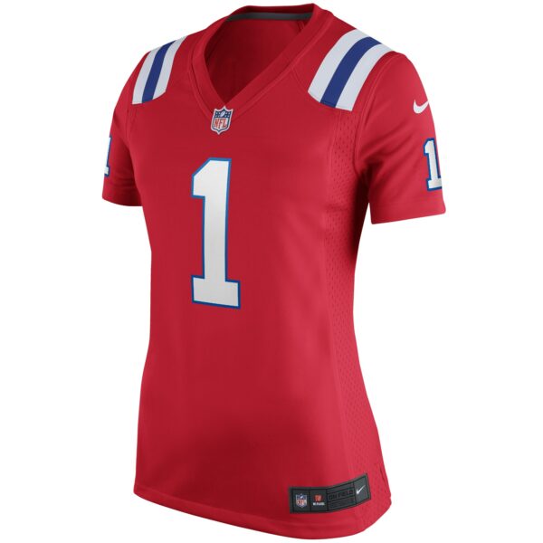 Women’s New England Patriots Cam Newton Nike Red Alternate Game Jersey