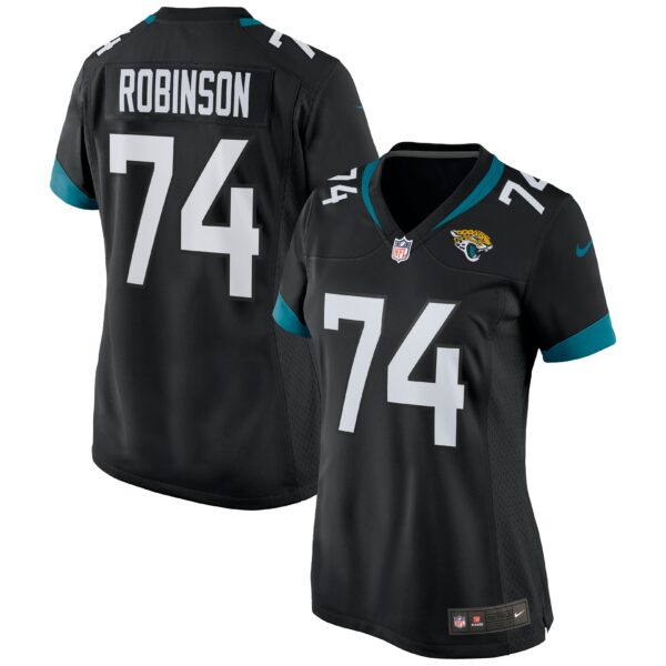 Women’s Jacksonville Jaguars Cam Robinson Nike Black Game Jersey