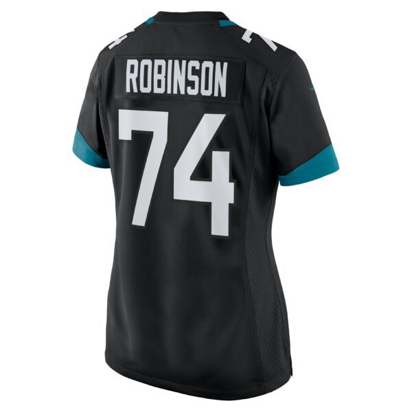 Women’s Jacksonville Jaguars Cam Robinson Nike Black Game Jersey