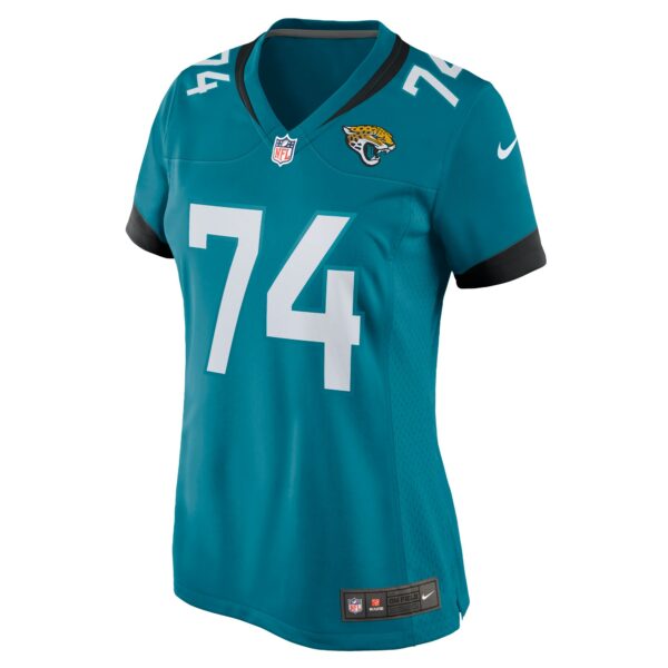 Women’s Jacksonville Jaguars Cam Robinson Nike Teal Nike Game Jersey