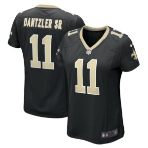 Women's New Orleans Saints Cameron Dantzler Sr Nike Black Game Jersey