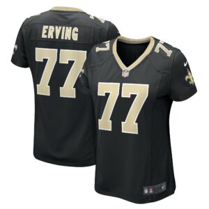 Women's New Orleans Saints Cameron Erving Nike Black Game Jersey