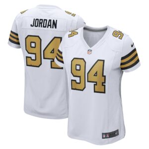 Women's New Orleans Saints Cameron Jordan Nike White Alternate Game Jersey