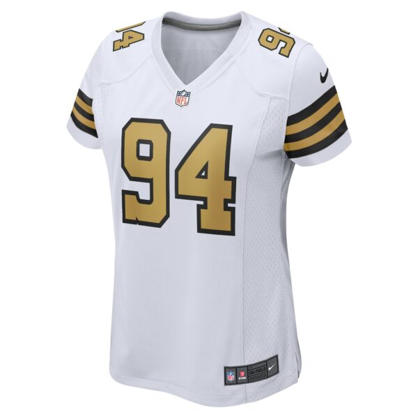 Women’s New Orleans Saints Cameron Jordan Nike White Alternate Game Jersey