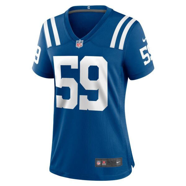 Women’s Indianapolis Colts Cameron McGrone Nike Royal Team Game Jersey