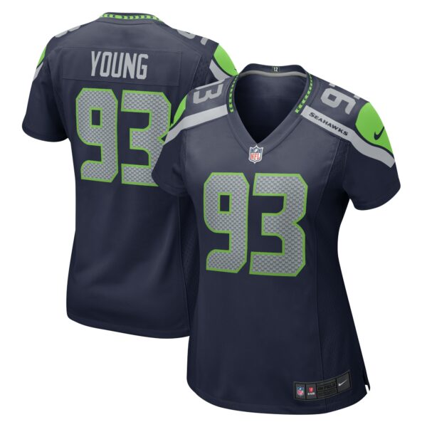 Women’s Seattle Seahawks Cameron Young Nike College Navy Game Jersey