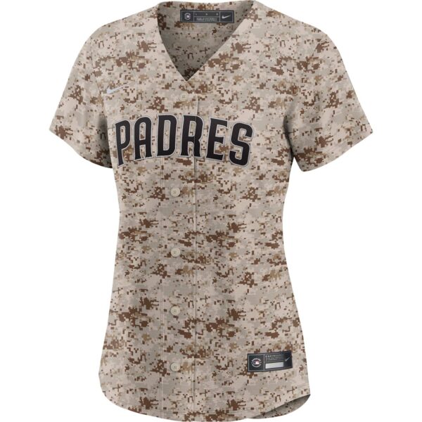 Women’s San Diego Padres Nike Camo USMC Alternate Replica Team Jersey