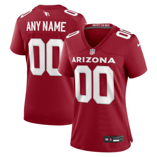 Women’s Arizona Cardinals Nike Cardinal Custom Game Jersey