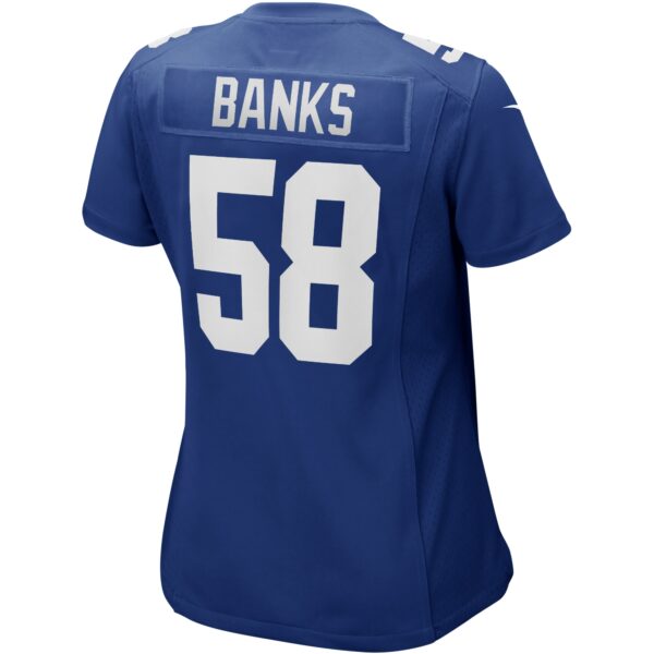 Women’s New York Giants Carl Banks Nike Royal Game Retired Player Jersey