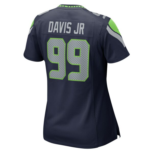 Women’s Seattle Seahawks Carl Davis Jr. Nike Navy Game Jersey