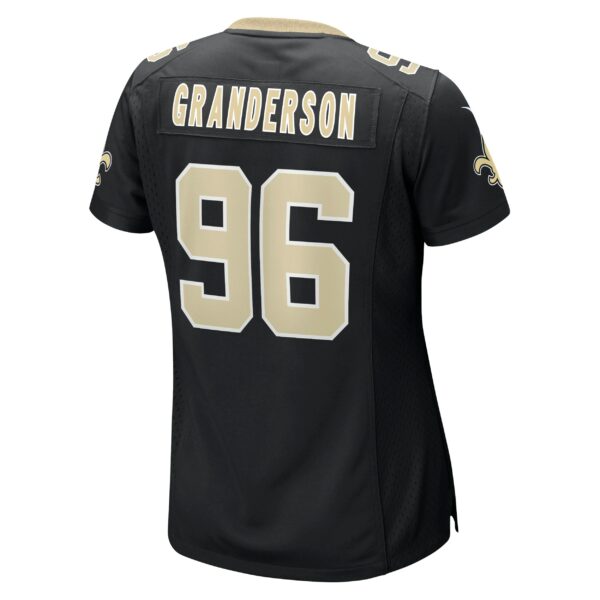 Women’s New Orleans Saints Carl Granderson Nike Black Game Jersey