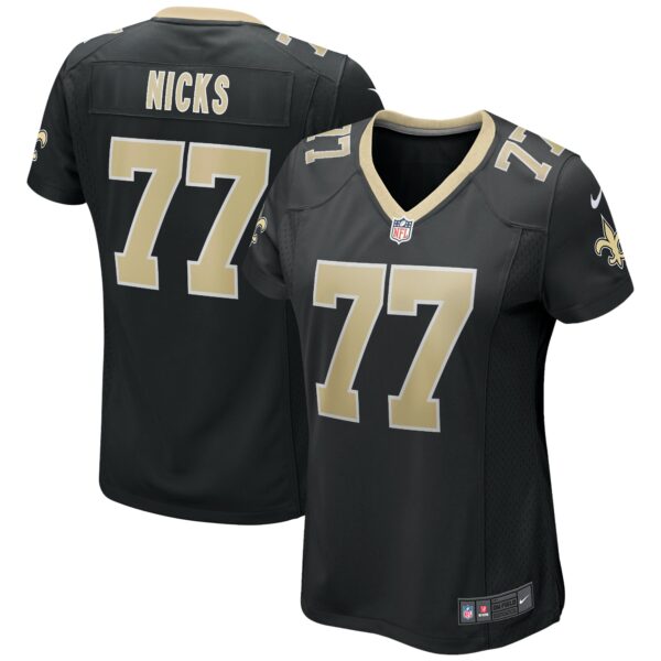 Women’s New Orleans Saints Carl Nicks Nike Black Game Retired Player Jersey