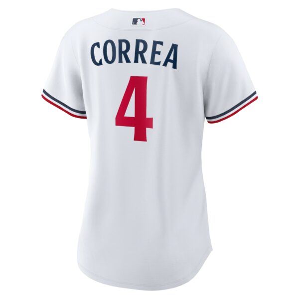 Women’s Minnesota Twins Carlos Correa Nike White Home Replica Player Jersey