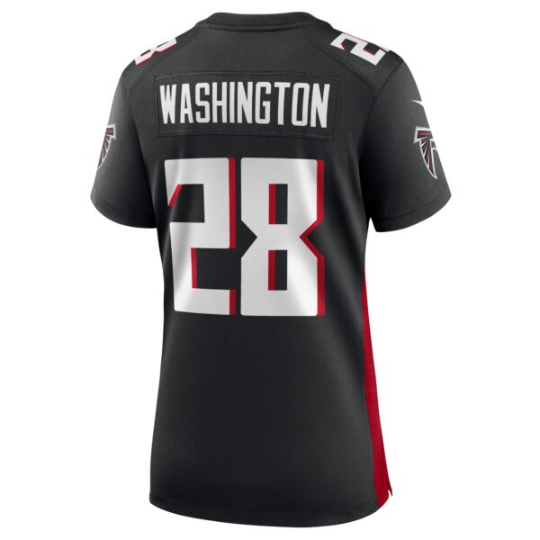 Women’s Atlanta Falcons Carlos Washington Nike Black Game Jersey