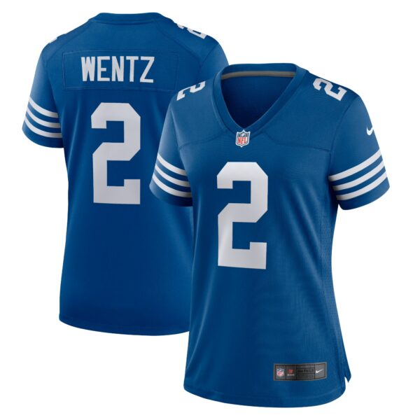 Women’s Indianapolis Colts Carson Wentz Nike Royal Alternate Game Jersey