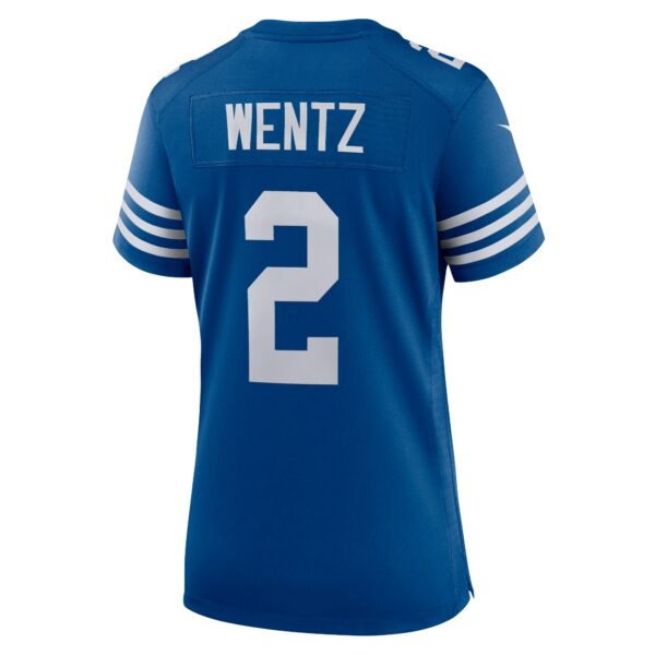 Women’s Indianapolis Colts Carson Wentz Nike Royal Alternate Game Jersey