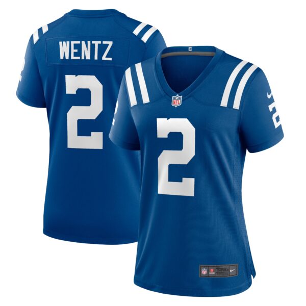 Women’s Indianapolis Colts Carson Wentz Nike Royal Game Jersey