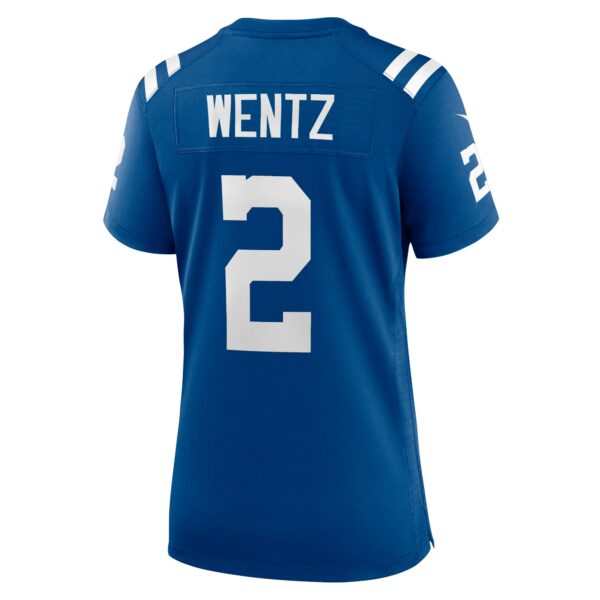 Women’s Indianapolis Colts Carson Wentz Nike Royal Game Jersey