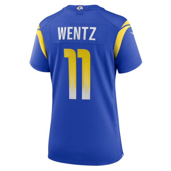 Women’s Los Angeles Rams Carson Wentz Nike Royal Team Game Jersey