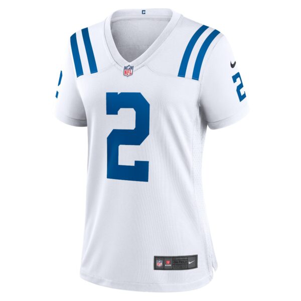 Women’s Indianapolis Colts Carson Wentz Nike White Game Jersey