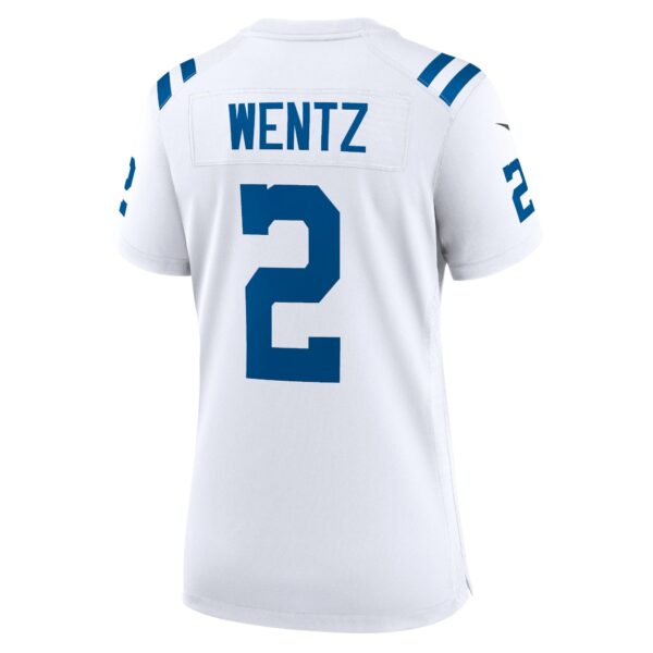 Women’s Indianapolis Colts Carson Wentz Nike White Game Jersey