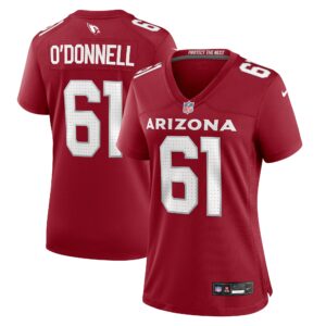 Women's Arizona Cardinals Carter O'Donnell Nike Cardinal Team Game Jersey