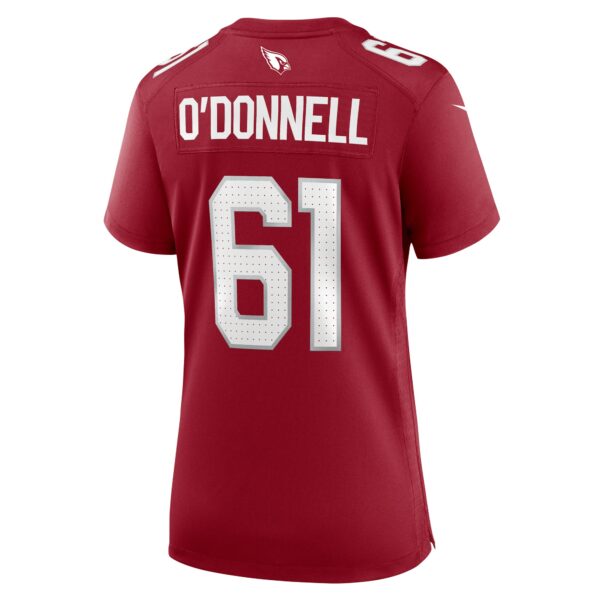 Women’s Arizona Cardinals Carter O’Donnell Nike Cardinal Team Game Jersey